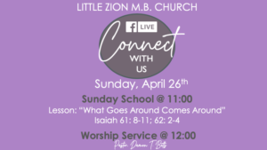 LZMBC Live - Pastor Damon T. Betts - April 26th, 2020