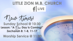 LZMBC Live - Sunday School - May 10th, 2020