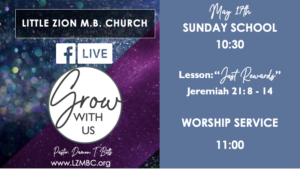 LZMBC Live - Sunday School - May 17th, 2020