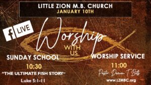 LZMBC Live Sunday School January 10th, 2021