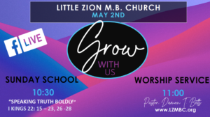 LZMBC Sunday Worship Service-May 2nd, 2021