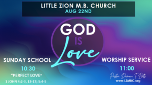 LZMBC Sunday Worship August 22, 2021