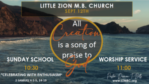 LZMBC Sunday Worship 9/12/2021